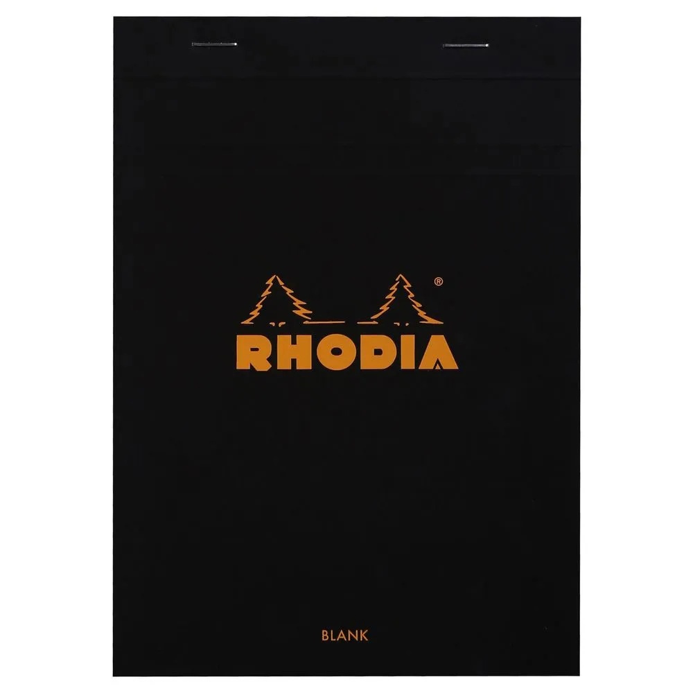  - Блокнот Rhodia Basics №16 А5 без линовки черный