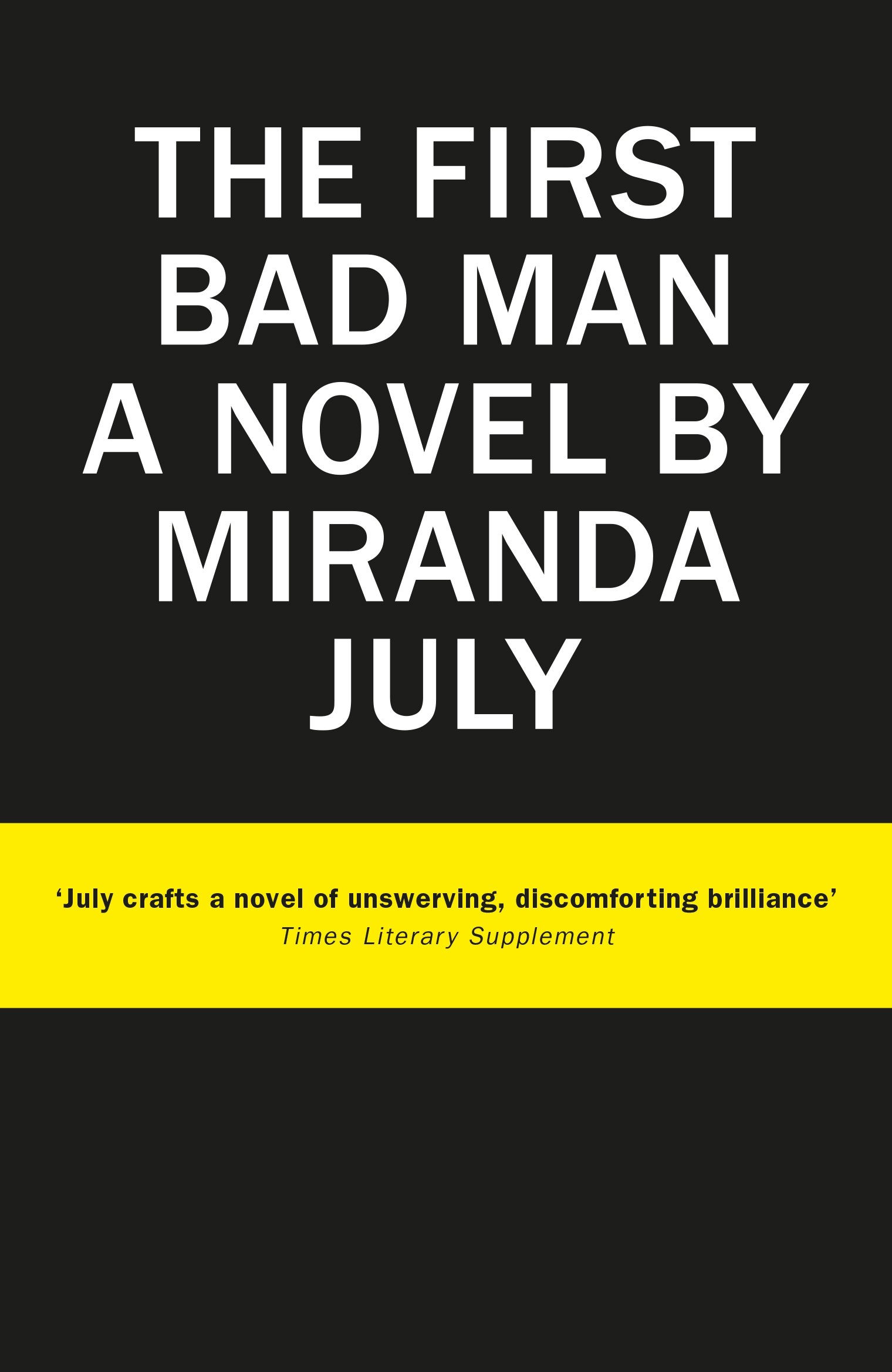 First bad. Bad man books.