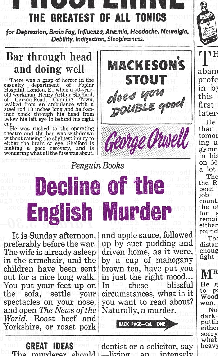 Orwell G. - Decline of the English Murder