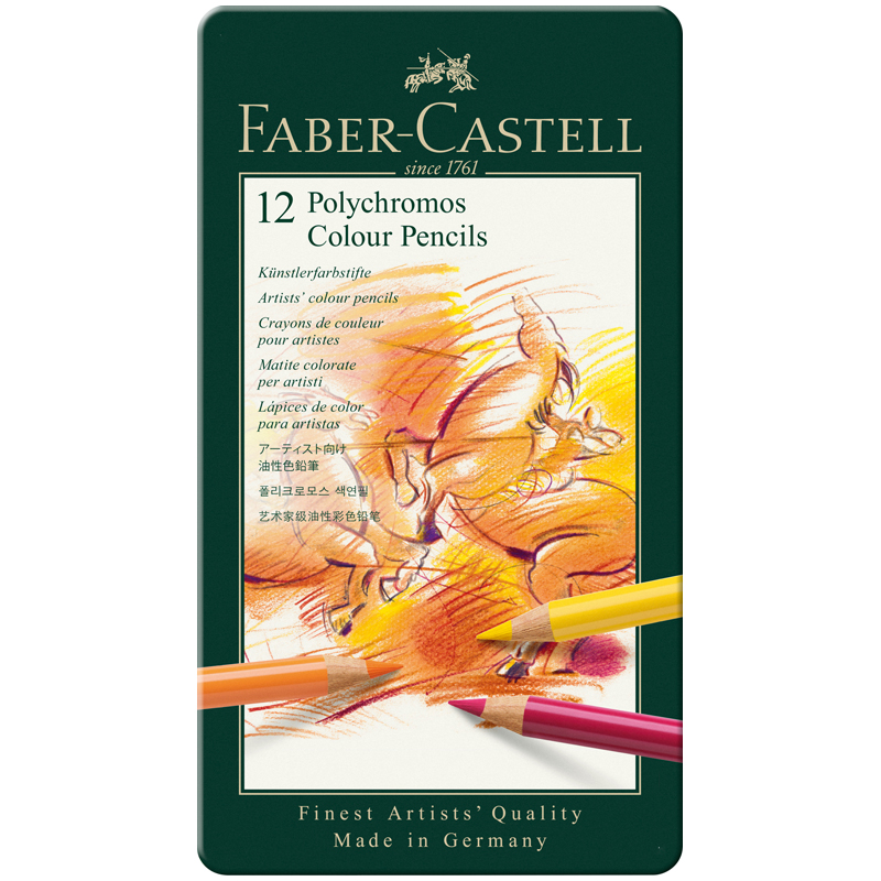 Карандаши цв. худ. Faber-Castell «Polychromos» 12 цв