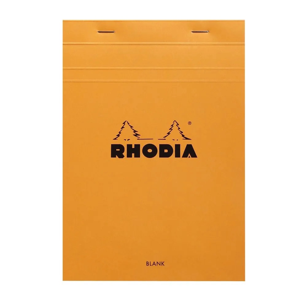  - Блокнот Rhodia Basics №16 А5 без линовки оранжевый