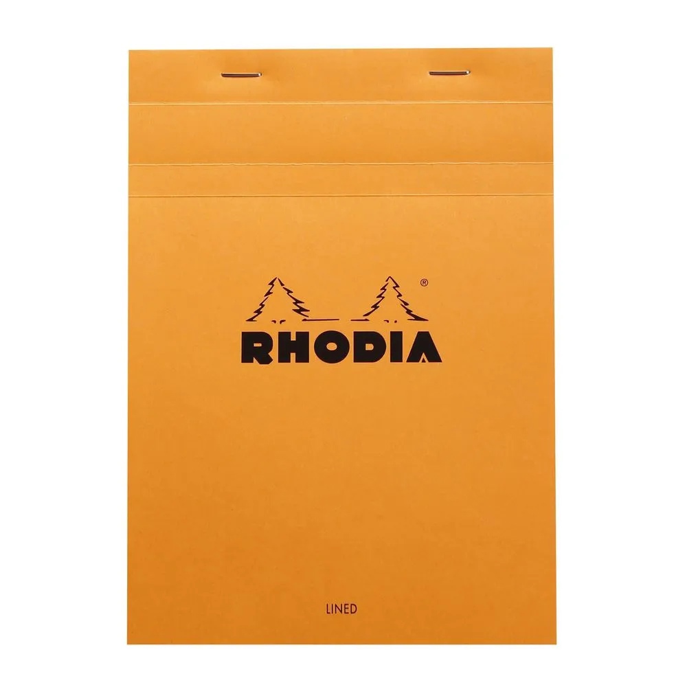  - Блокнот Rhodia Basics №16 А5 линейка оранжевый