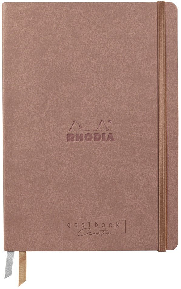  - Записная книжка Rhodiarama Goaldook А5 без линовки Rosewood розовое дерево