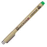 Ручка капиллярная PIGMA Micron 0.  3 мм Зеленый