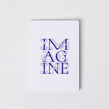 Блокнот «Imagine» белый 06-0901