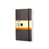 Блокнот Moleskine CLASSIC SOFT Pocket 90x140мм 192стр.  линейка мягкая обложка черный QP611