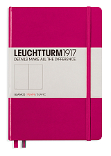 Блокнот Leuchtturm1917 Classic A5 (14.  5x21см.  ) 80г/м2 - 251 стр.  нелинованный,  твердая обложка,  цвет: ягодный