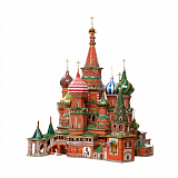 Модель из картона «Храм Василия Блаженного»