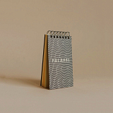 Блокнот Falafel на пружине Notepad Isometric