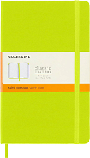 Блокнот Moleskine CLASSIC Large 130х210мм 240стр.  линейка твердая обложка лайм QP060C2