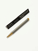 Ручка шариковая Drehgriffel Nr.  1 светло-серая,  чернила в комплекте (черный)