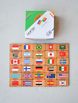 Мемори «Флаги мира Vol.  1» в картонной коробочке