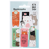 Закладки магнитные для книг,  5шт.  ,  MESHU «Beary beary»