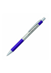Ручка шариковая автоматическая Penac Pepe 0,  7мм синяя,  корпус металл/синий арт.  BB0502-11F